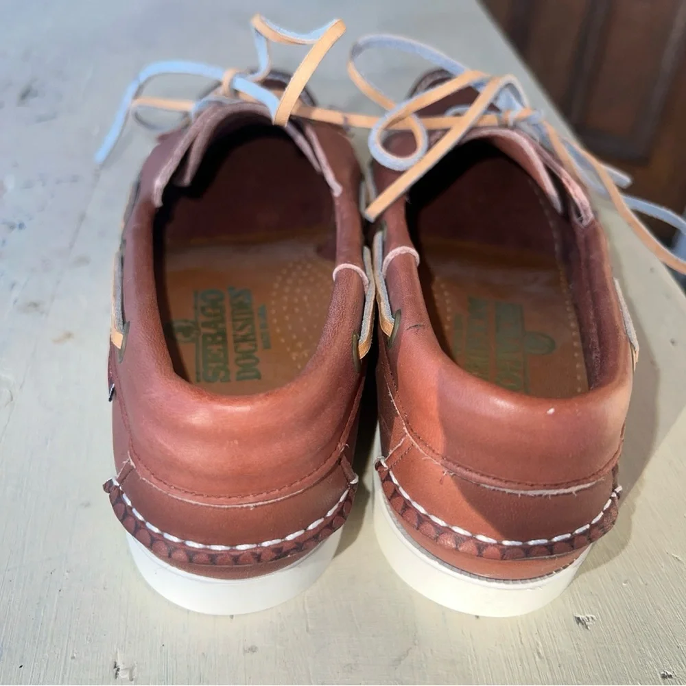 Sebago Portland Docksides Brown Women’s Size 7.5M EUC
